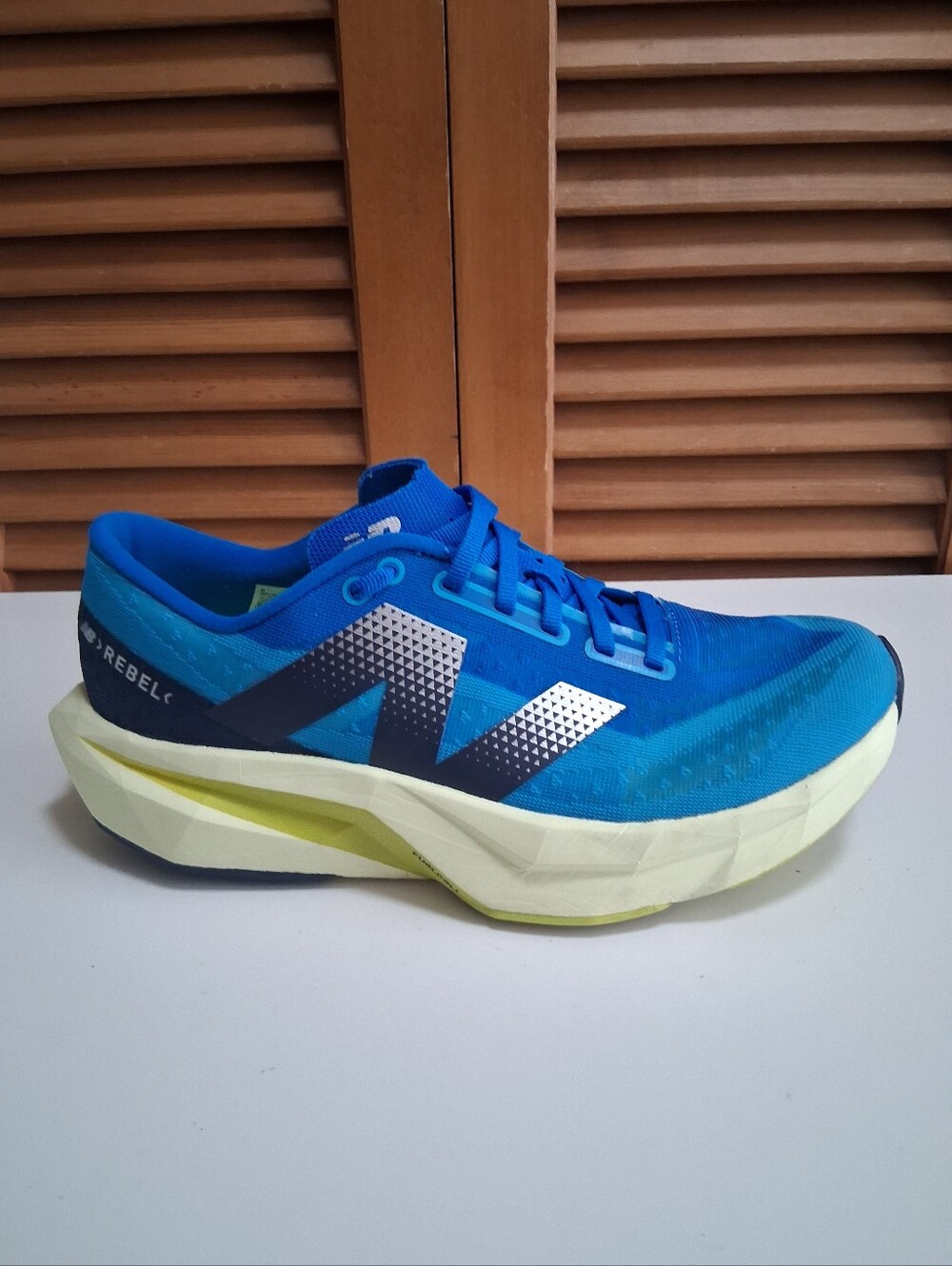 New Balance FuelCell Rebel v4 Spice Blue Women's Running Shoe * Size: 8